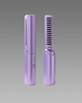 Portable Hair Straightener Cordless & Rechargeable Mini Adjustable Hair Straightener Hot Comb Quick & Easy Styling